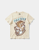 Camiseta Delicious Toaster Big Front Regular Basic Beige