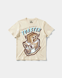 Camiseta Delicious Toaster Big Front Regular Basic Beige