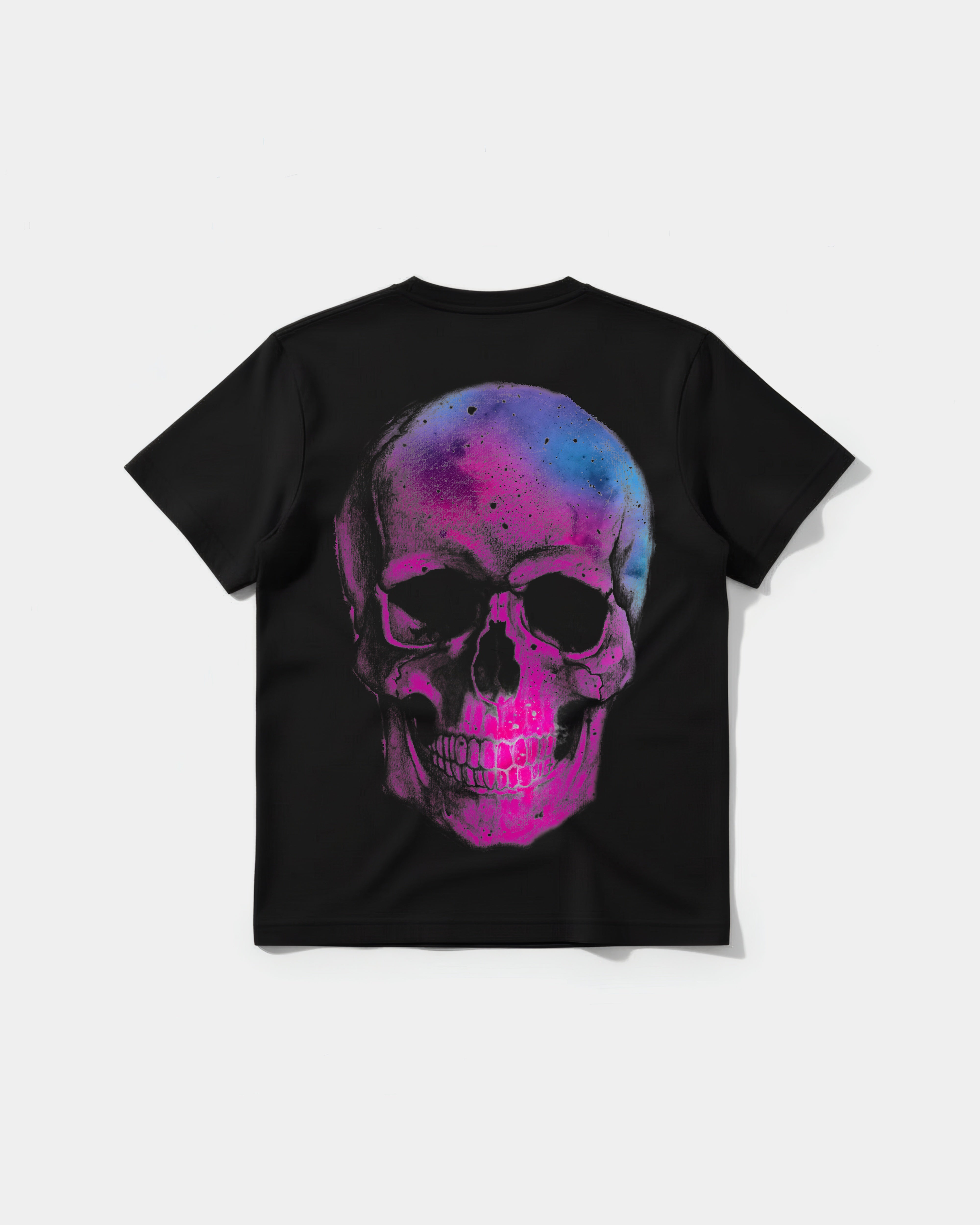 Space Skull Big Back Regular Basic T-shirt
