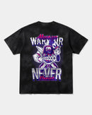 Camiseta Warrior Big Back Oversize Acid Negro