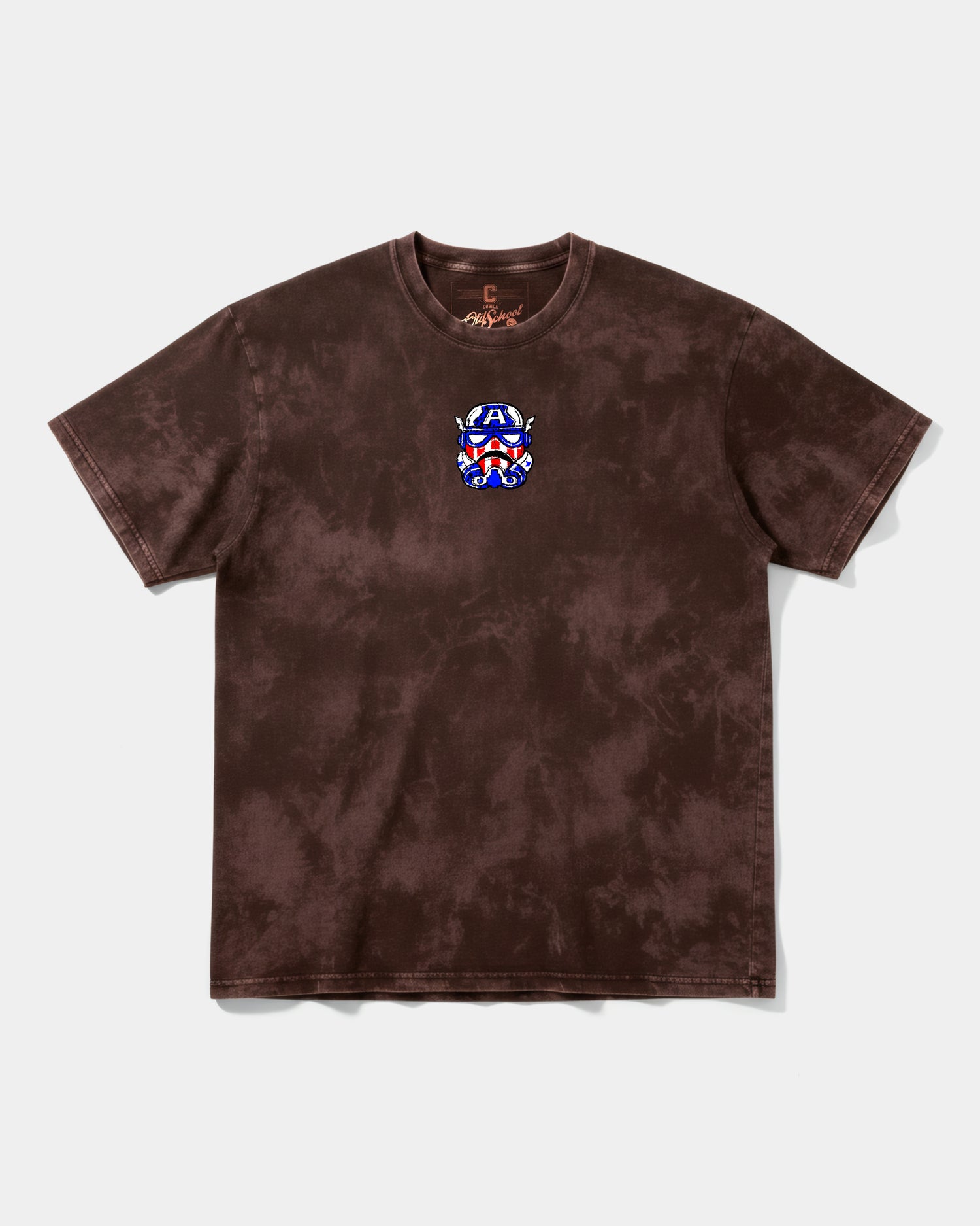 Camiseta Stormtrooper America White Front Oversize Acid Marron