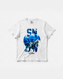 Camiseta Cold Mind Big Front Regular Basic Blanco