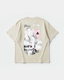 Camiseta Daydreamer Big Back Oversize Basic Beige