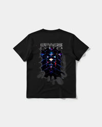 Camiseta Cubica Space Big Back Regular Basic Negro