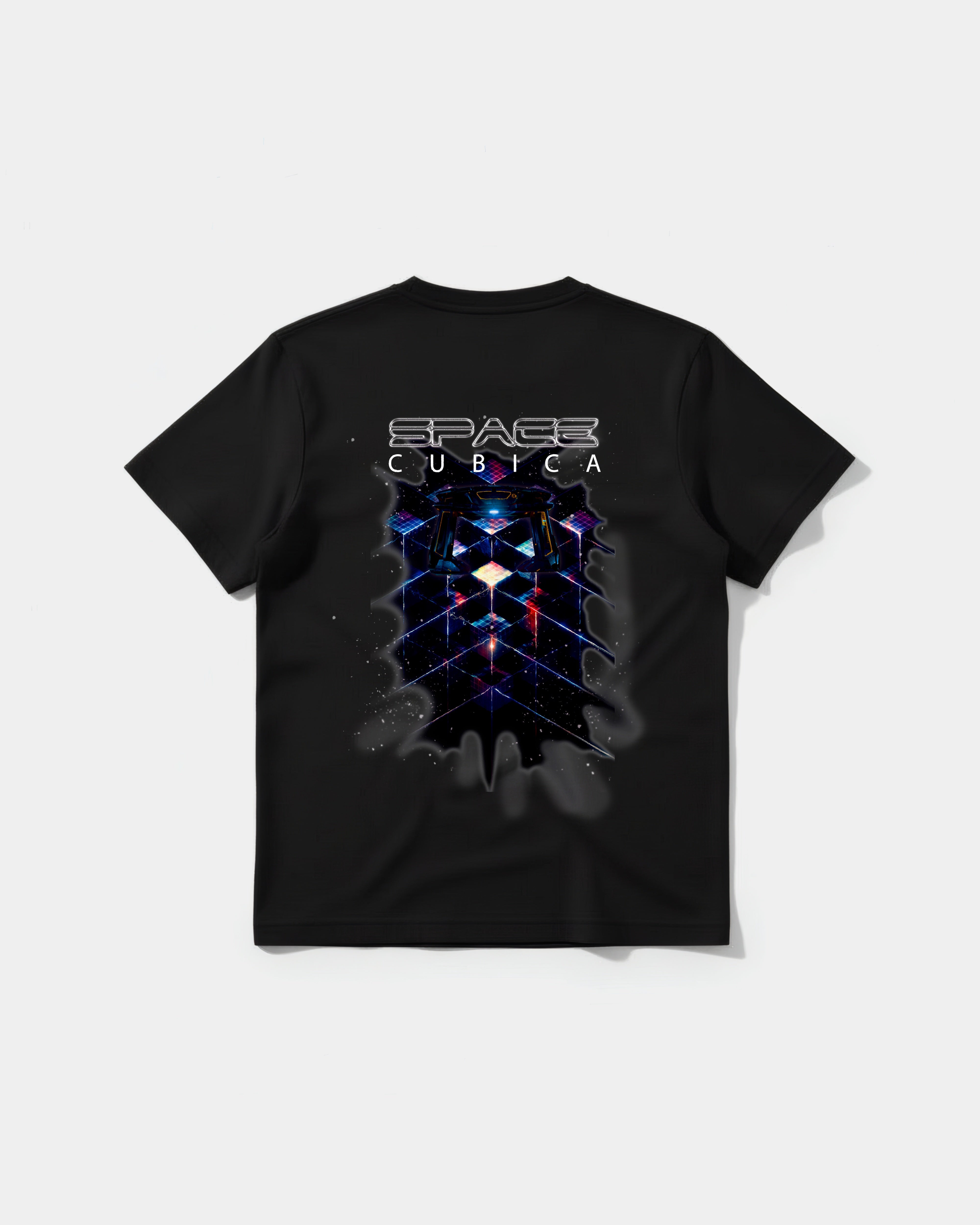Cubica Space Big Back Regular Basic T-shirt