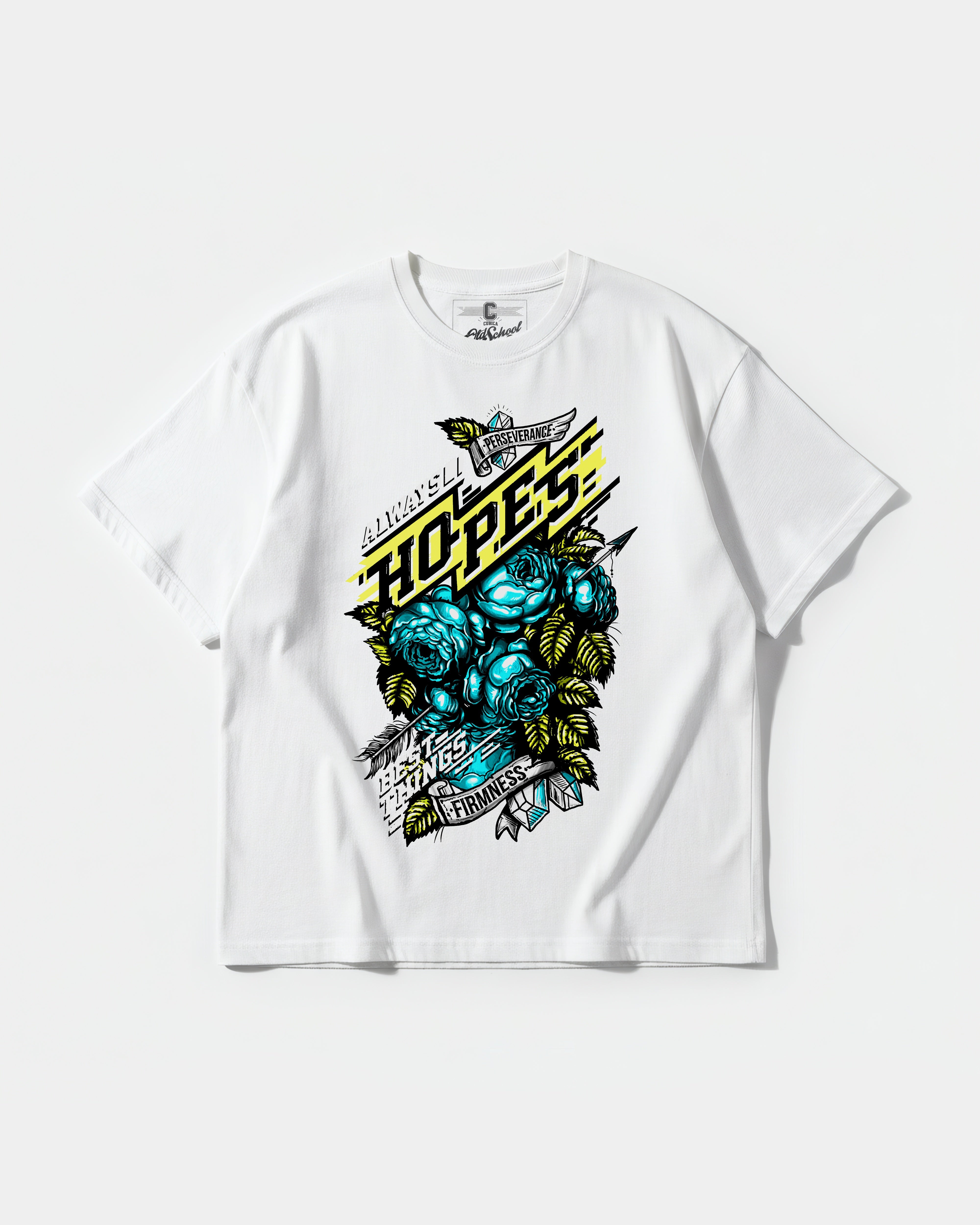 Hopes Big Front Oversize Basic T-shirt