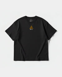 Camiseta Cubica Iluminati Pocket Front Oversize Basic Negro