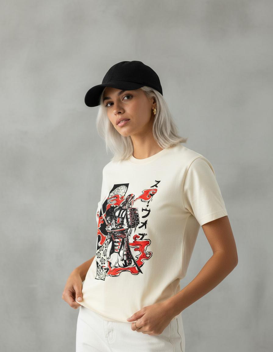 Modelo mide 1,64m y usa talla S