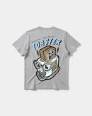 Camiseta Delicious Toaster Big Back Regular Basic Gris