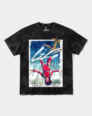 Camiseta Life Is Pleasant Big Front Oversize Acid Negro