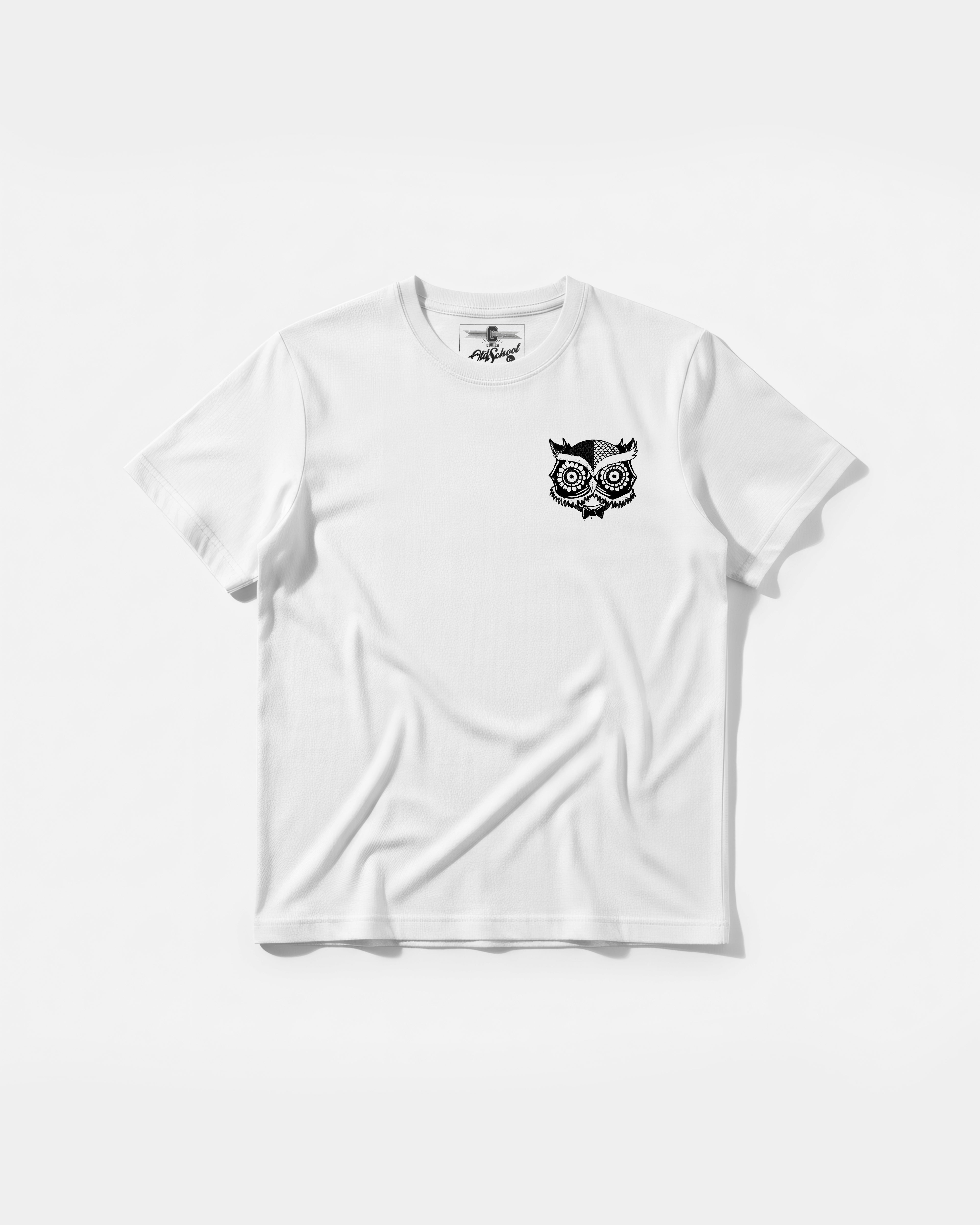 Owl Pocket Front Regular Basic T-shirt