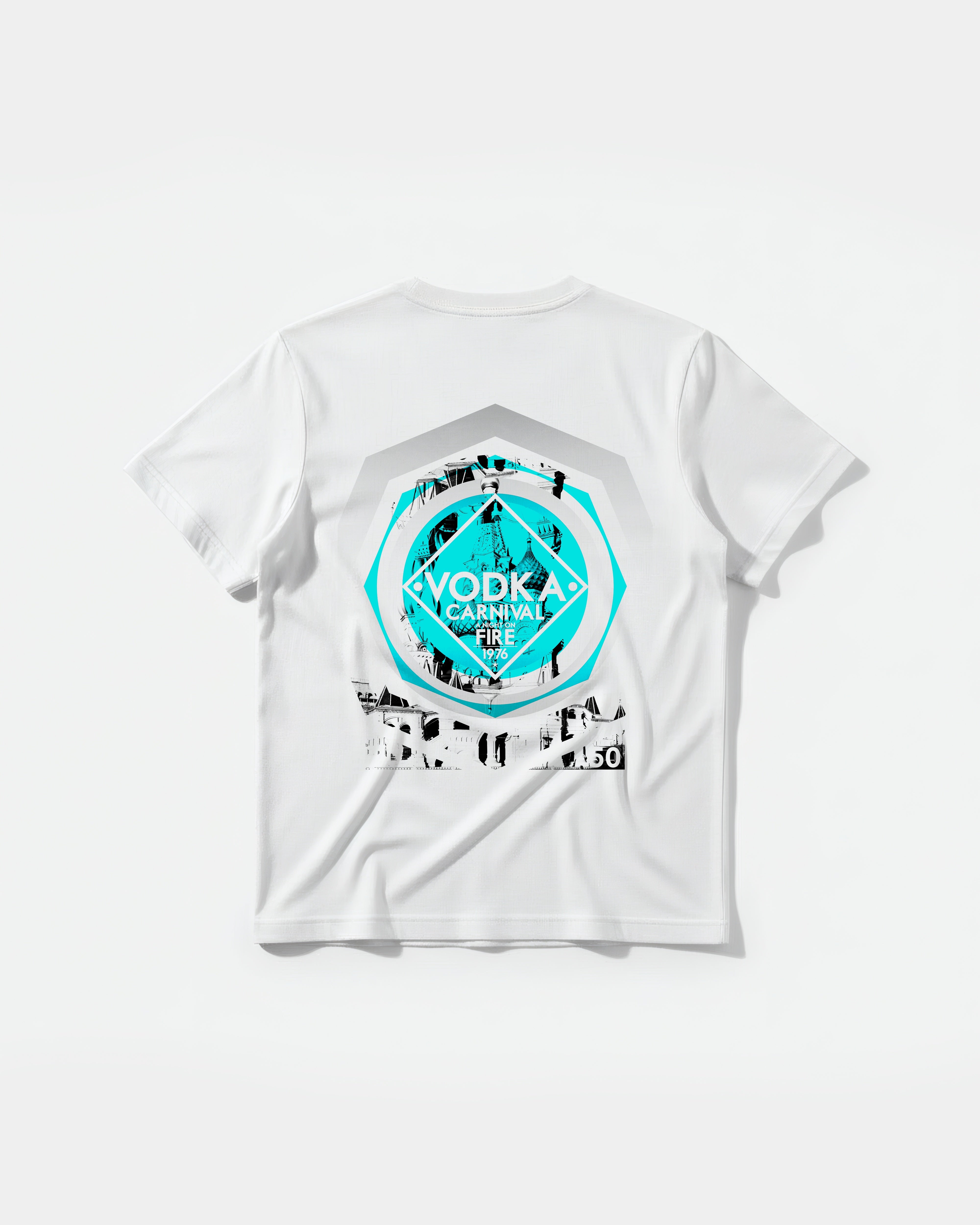 Vodka Big Back Regular Basic T-shirt