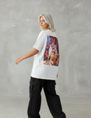 Modelo mide 1,64m y usa talla S
