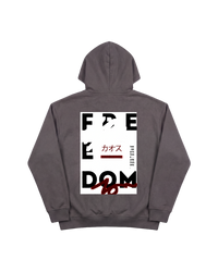 Free Dom Hoodie 410 Gris Oscuro Cubica