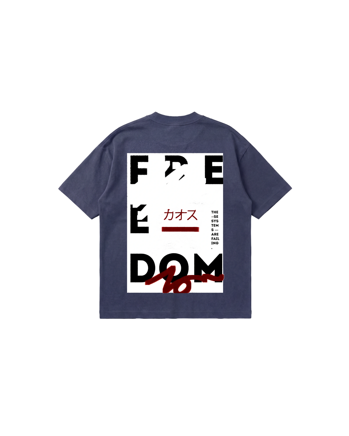 Free Dom Semi Oversize 250 Indigo Cubica