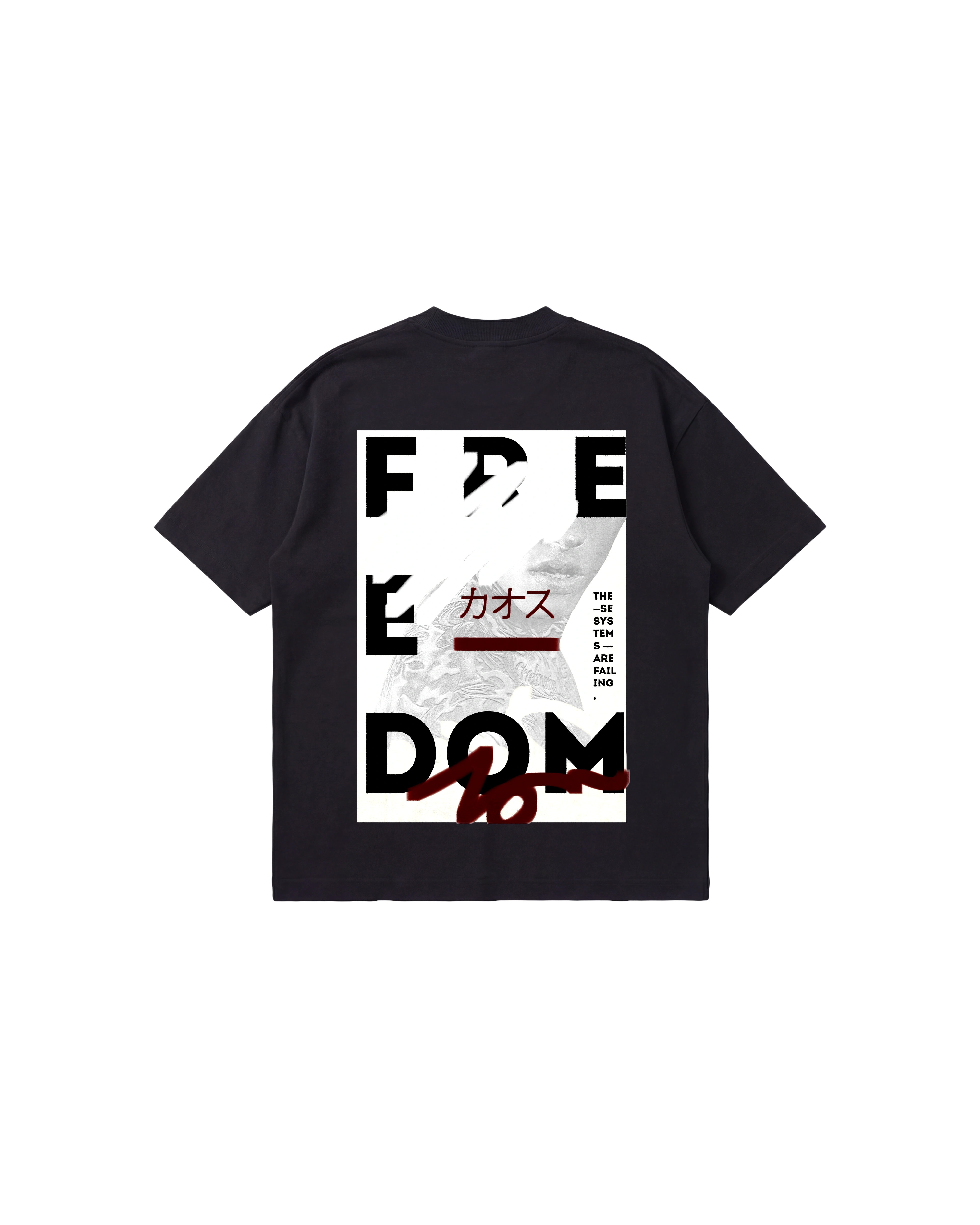 Free Dom Semi Oversize 250 Negro Cubica