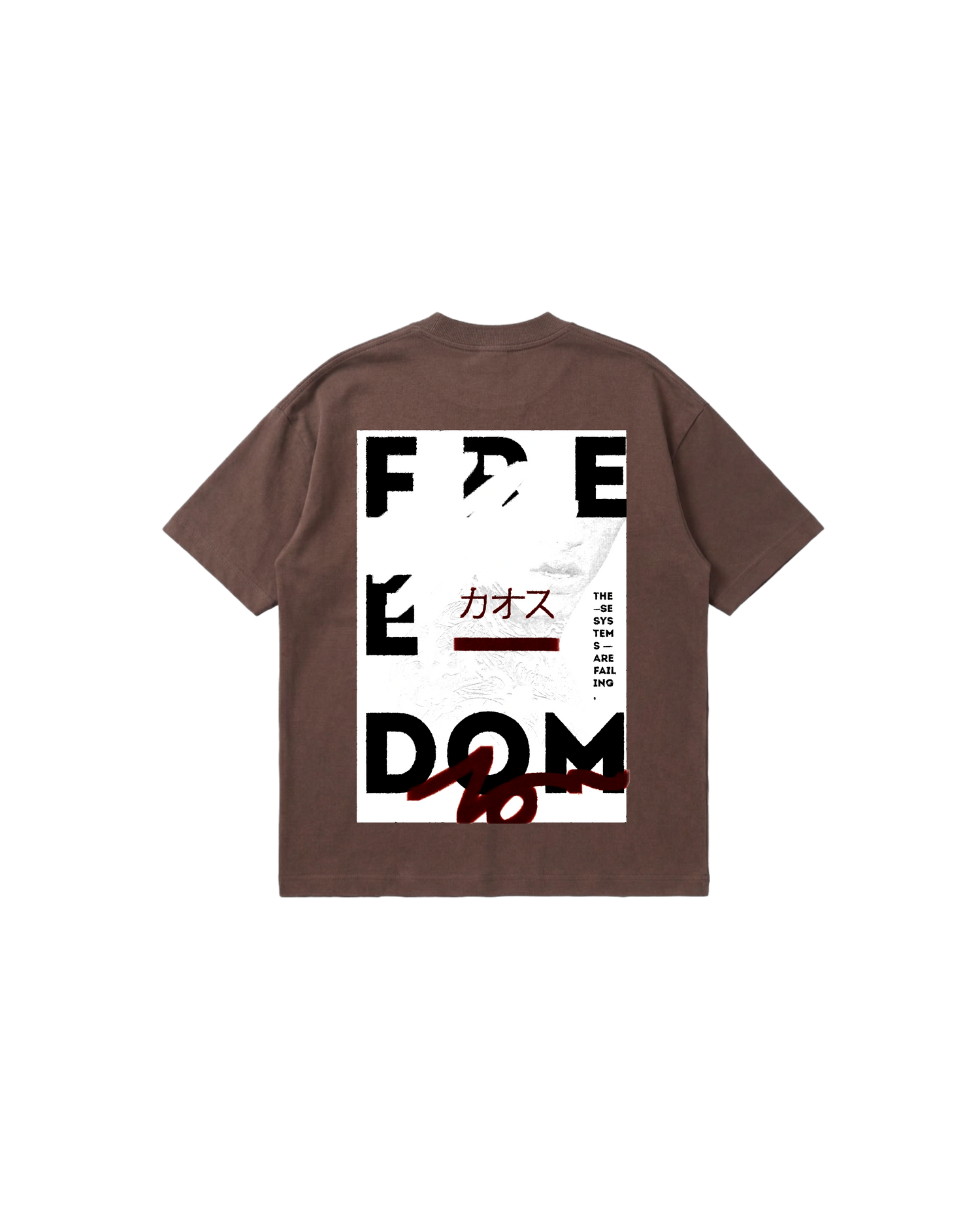 Free Dom Semi Oversize 250 Café Toffee Cubica