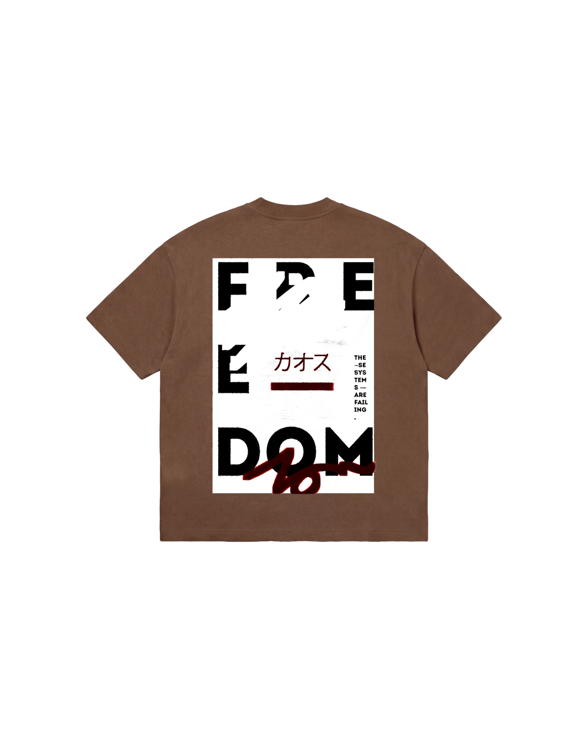Free Dom Semi Oversize 310 Chocolate Cubica