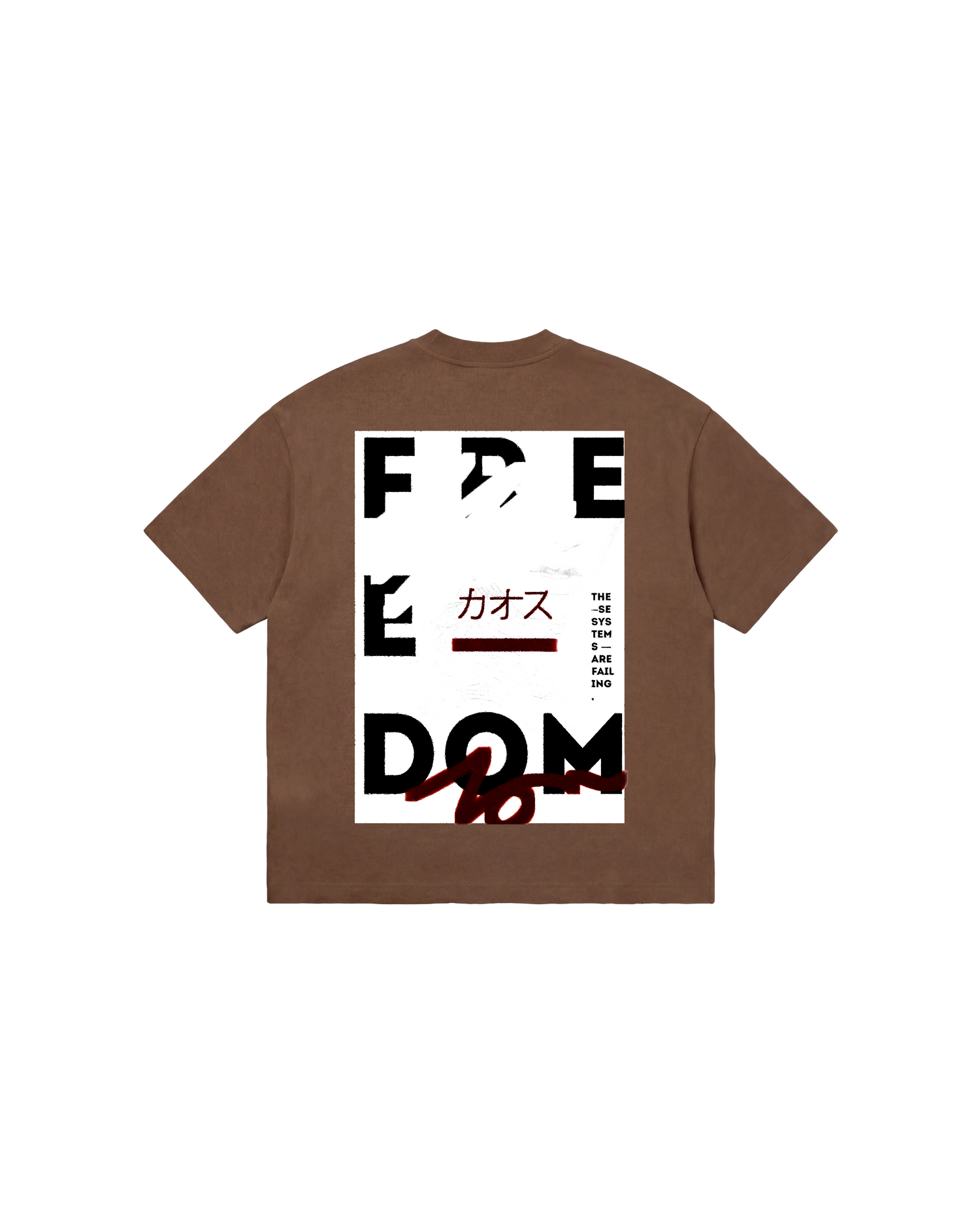 Free Dom Semi Oversize 310 Chocolate Cubica