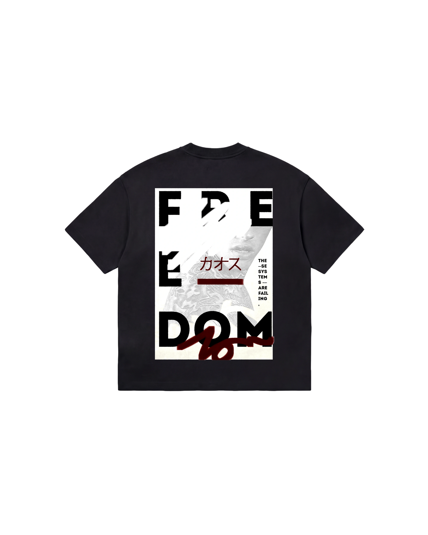 Free Dom Semi Oversize 310 Negro Cubica