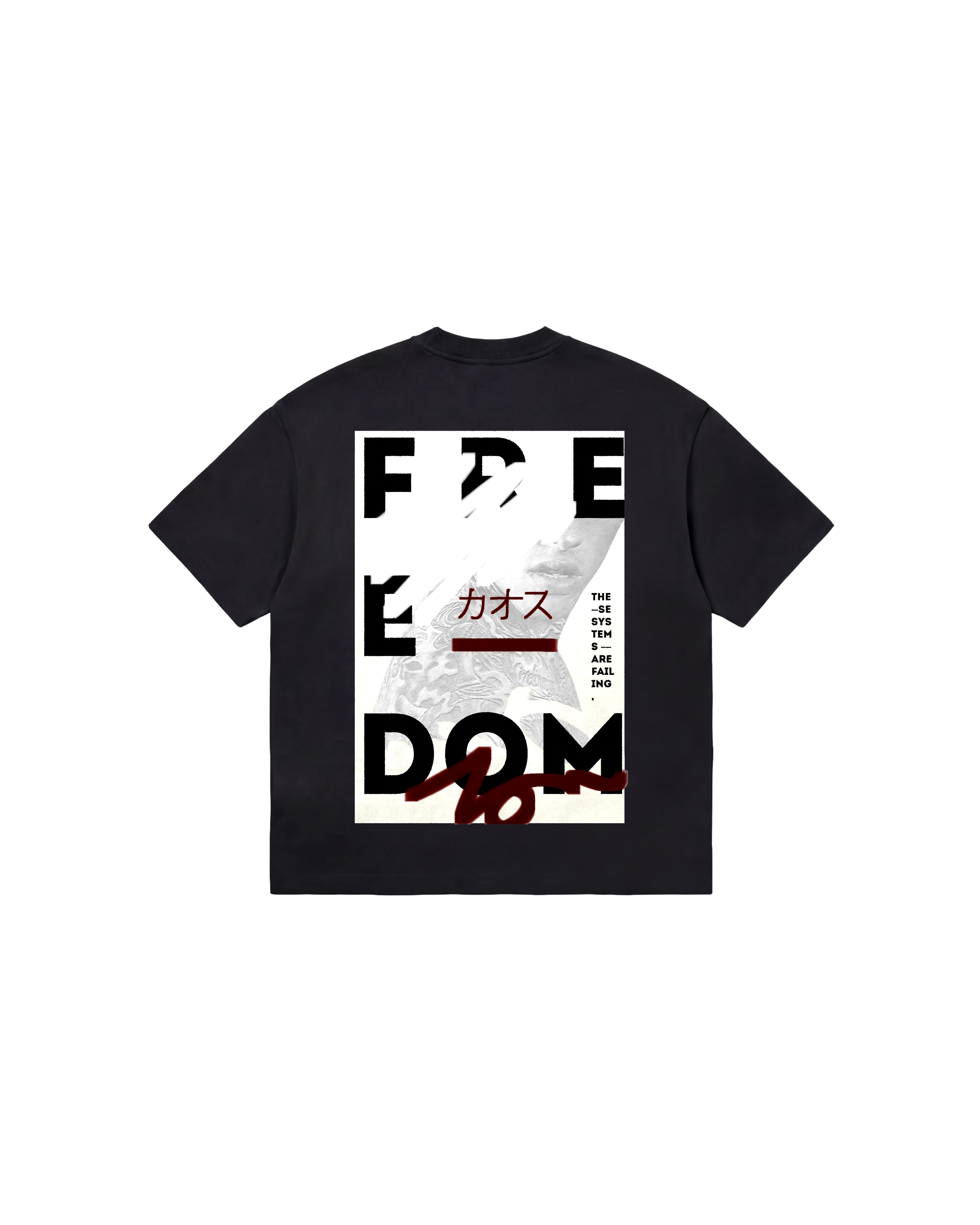 Free Dom Semi Oversize 310 Negro Cubica