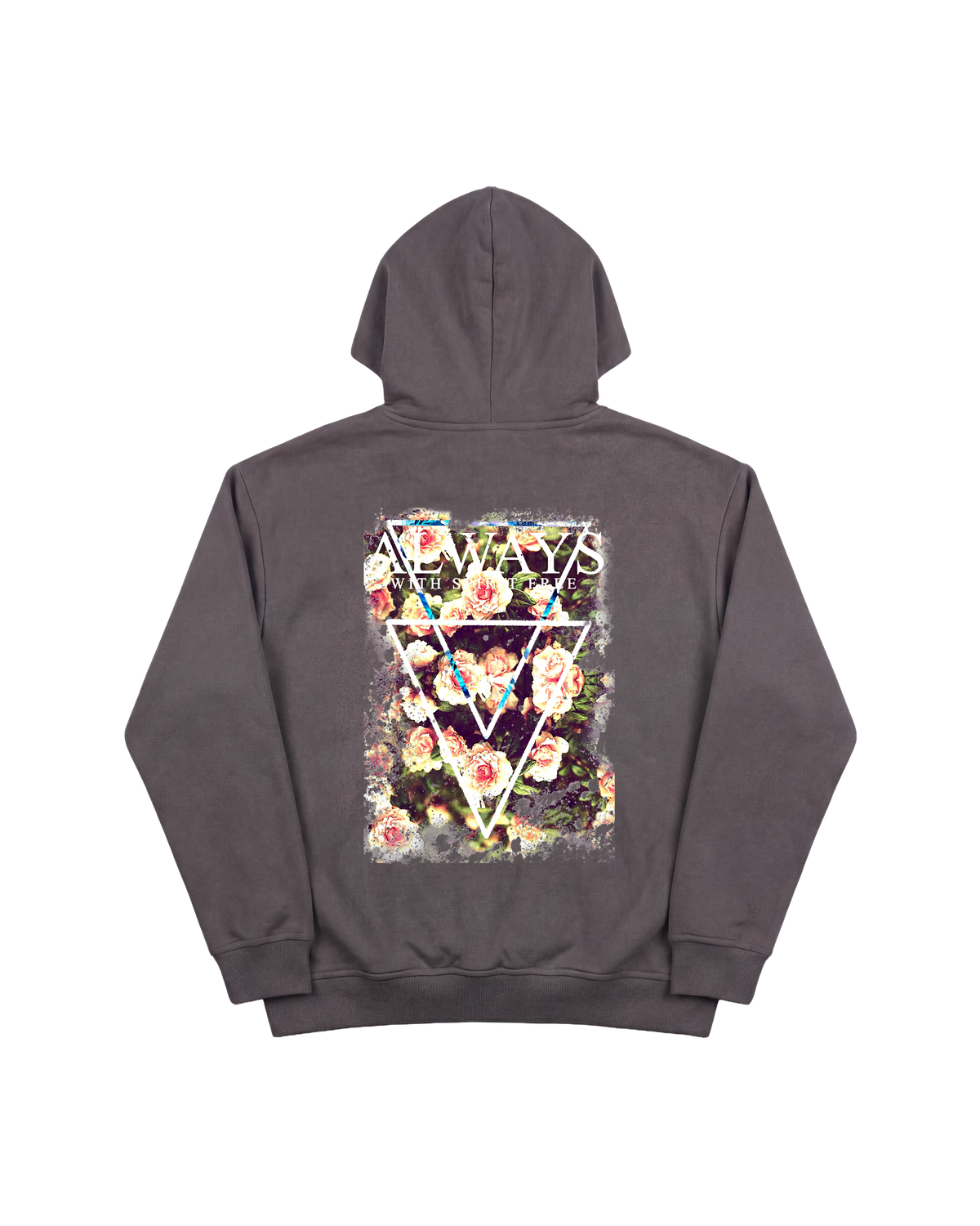 Free Spirit Hoodie 410 Gris Oscuro Cubica