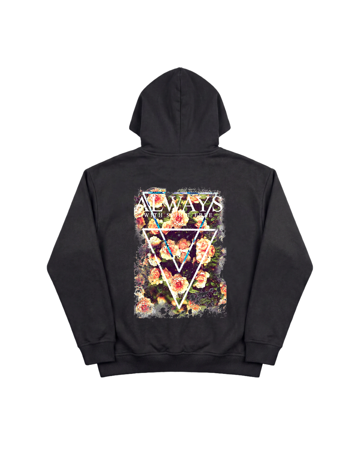 Free Spirit Hoodie 410 Negro Cubica