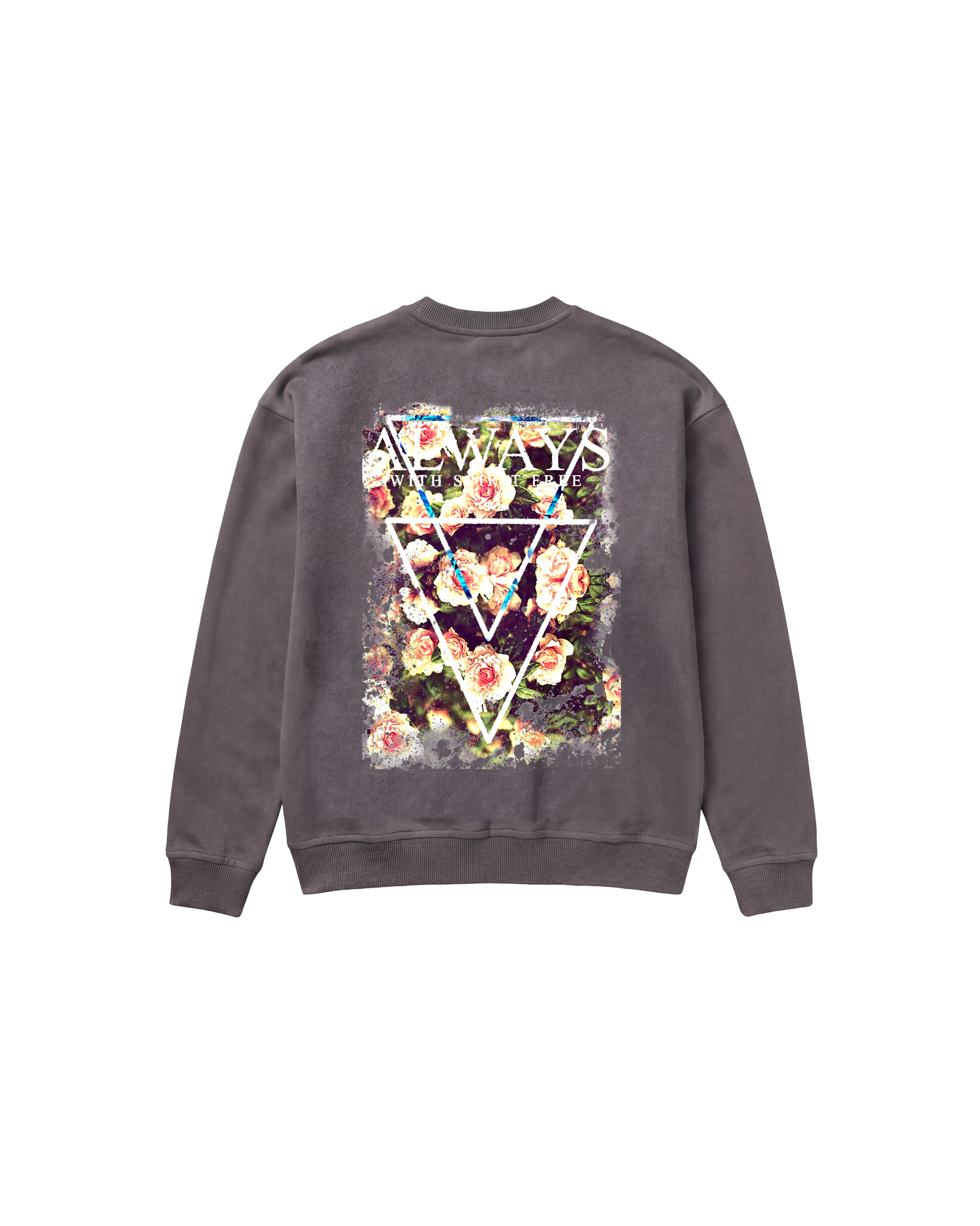 Free Spirit Sweatshirt 410 Gris Oscuro Cubica