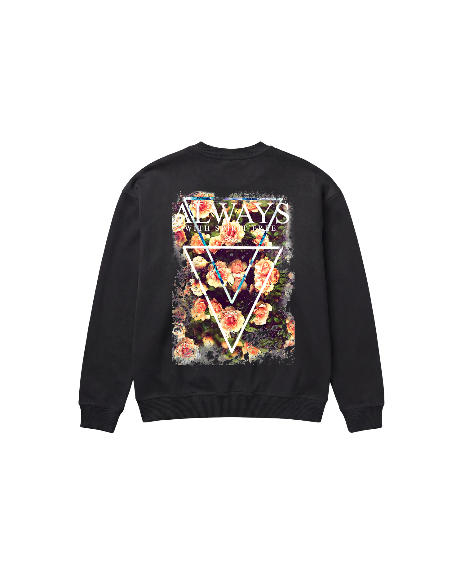 Free Spirit Sweatshirt 410 Negro Cubica