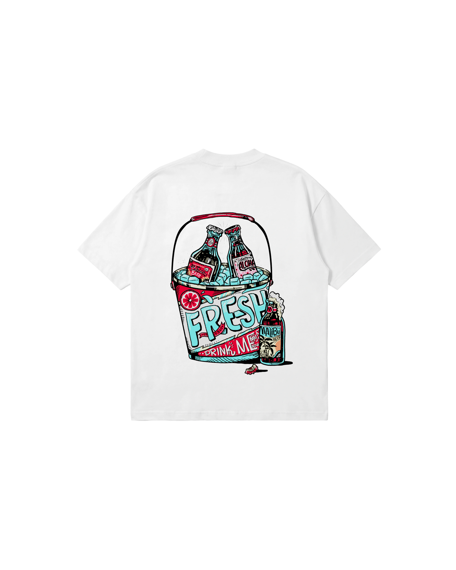 Fresh Drink Semi Oversize 250 Blanco Cubica