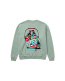 Fresh Drink Sweatshirt 410 Verde Menta Cubica