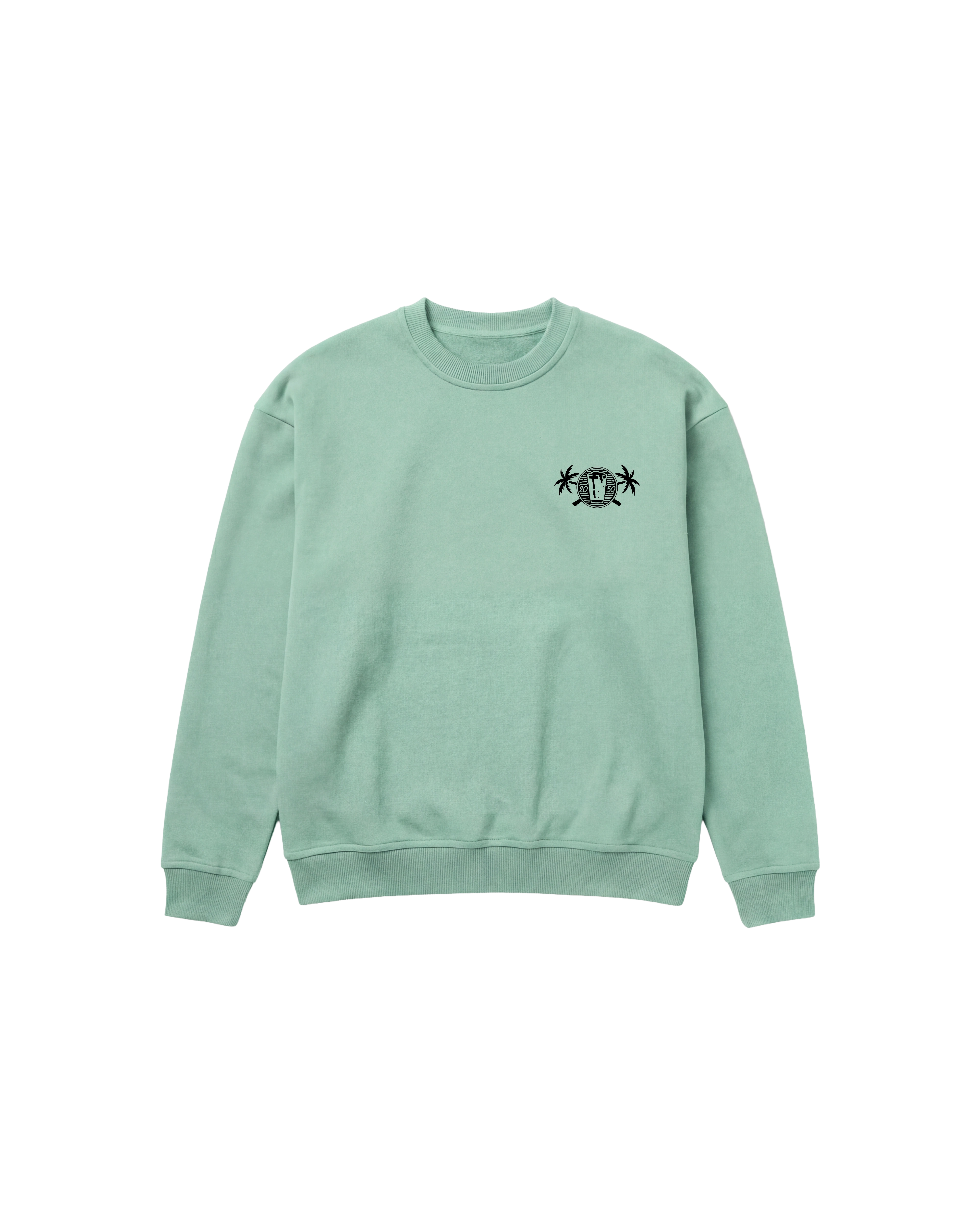 Fresh Drink Sweatshirt 410 Verde Menta Cubica