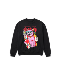 Good Lucky Sweatshirt 410 Negro Cubica