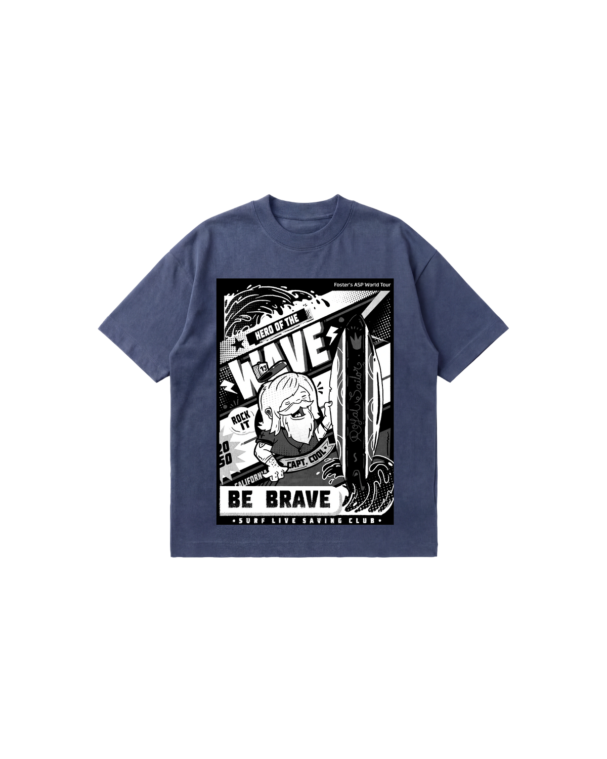Hero Wave Semi Oversize 250 Indigo Cubica