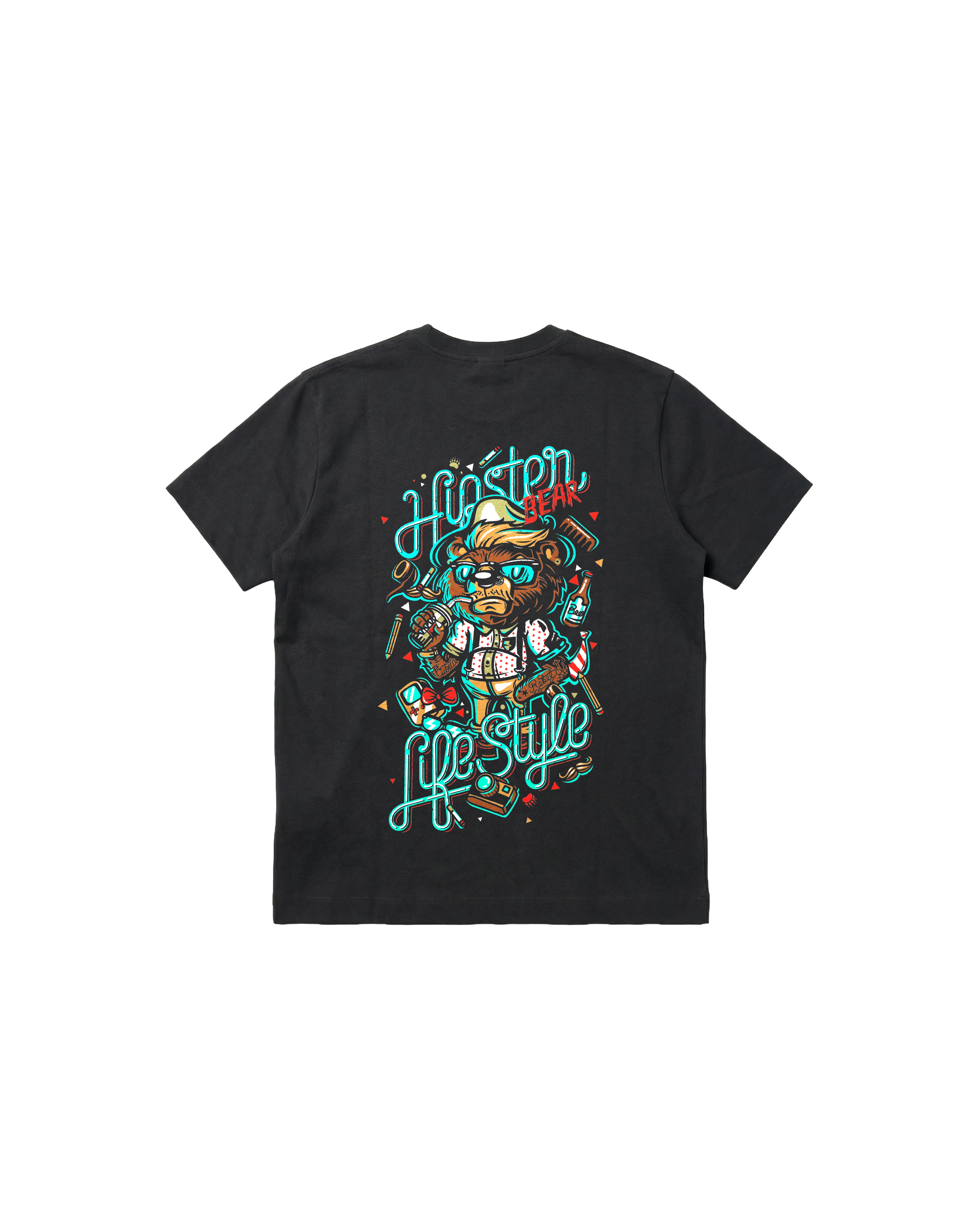 Hipster Bear Regular 310 Negro Cubica