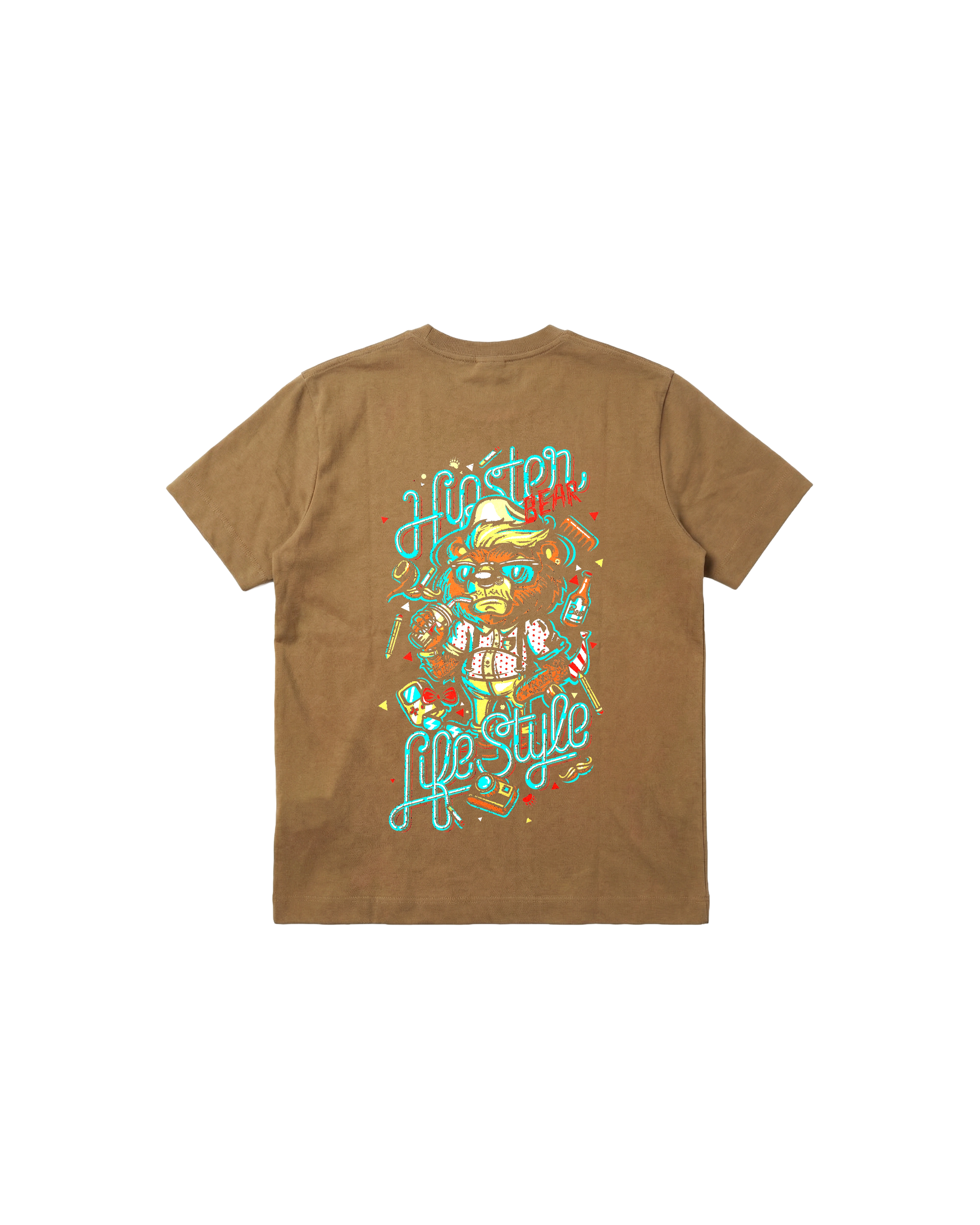 Hipster Bear Regular 310 Café Toffee Cubica