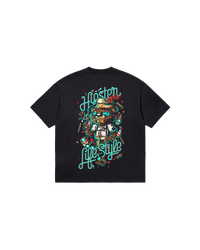 Hipster Bear Semi Oversize 310 Negro Cubica