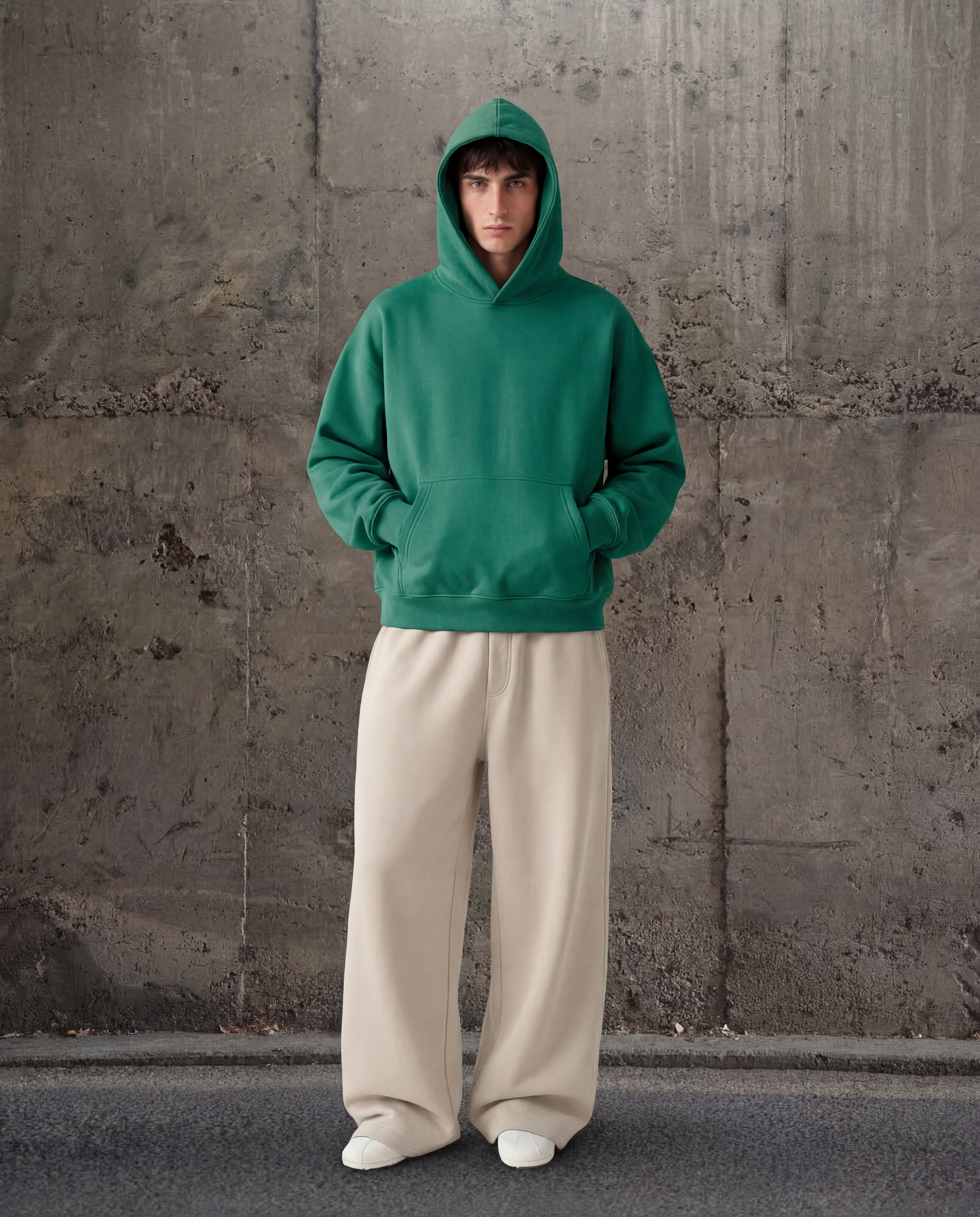 Hoodie 410 Verde Antioquia Cubica