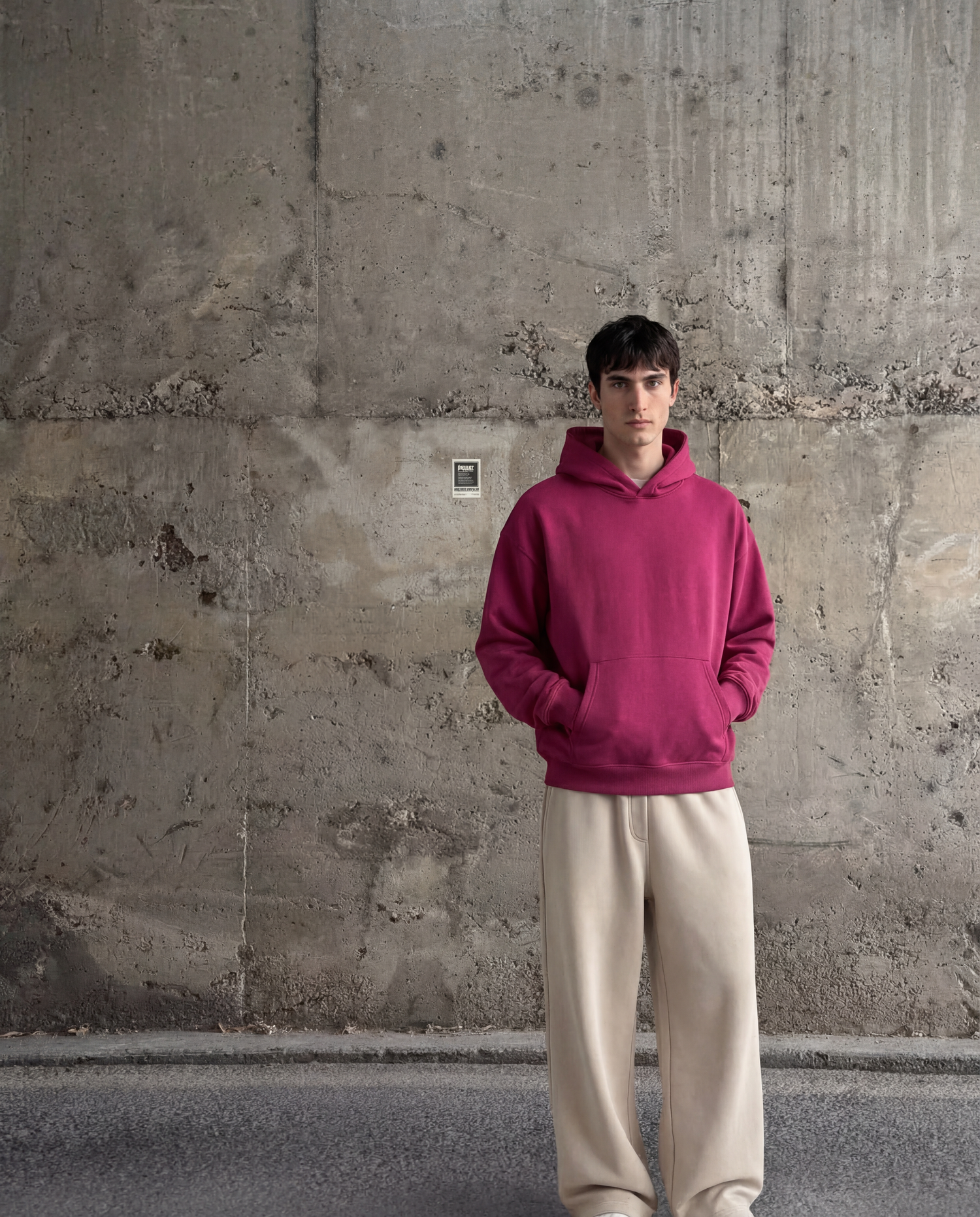 Hoodie 410 Vino Cubica