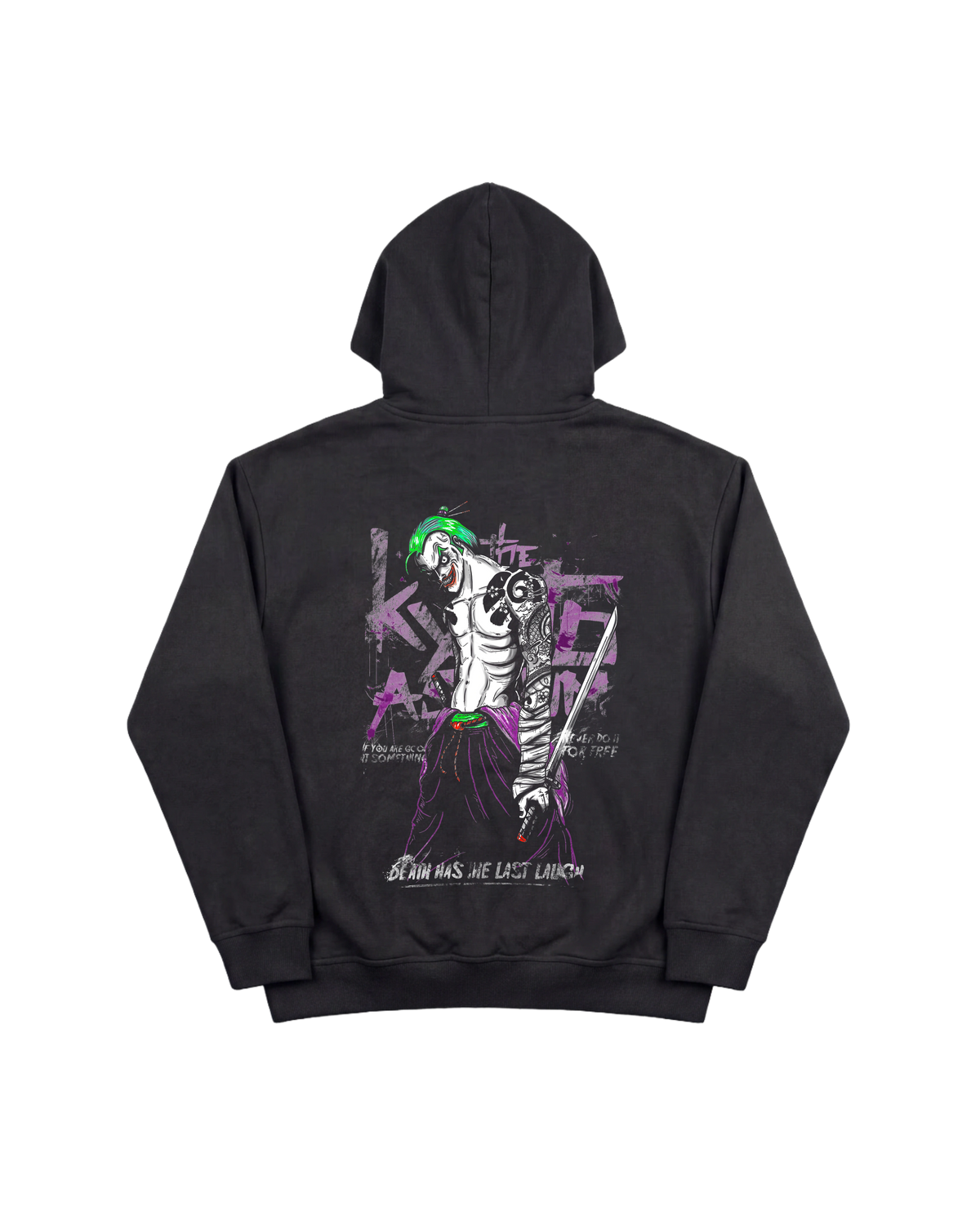 Joker Jakuza Hoodie 410 Negro Cubica