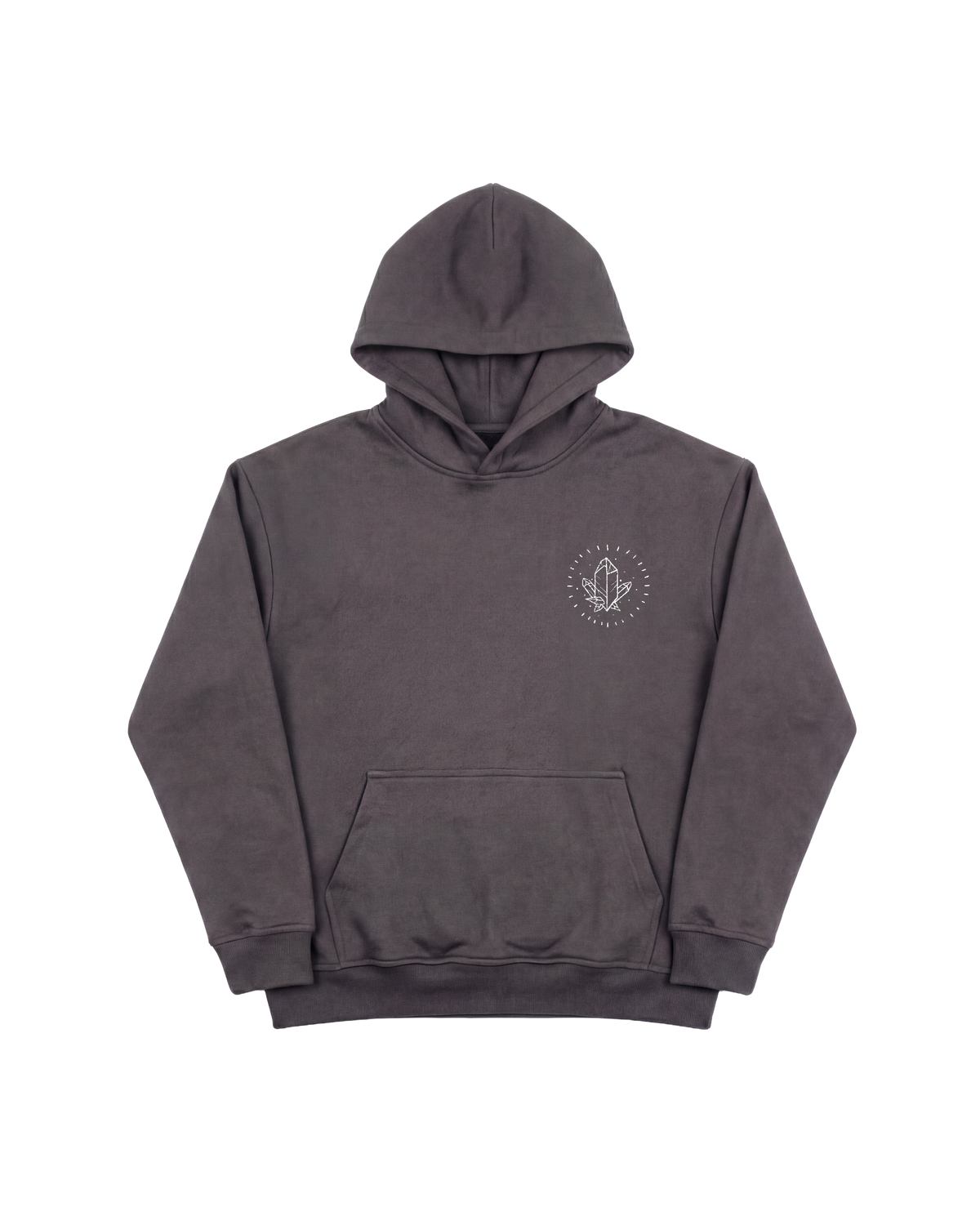 Libertad Mariposa Hoodie 410 Gris Oscuro Cubica