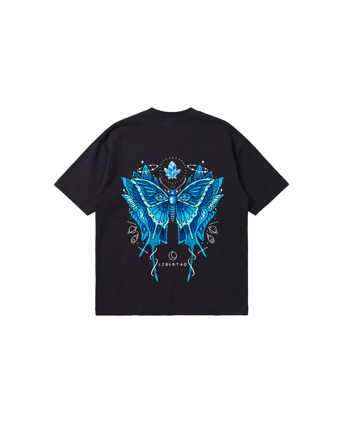 Libertad Mariposa Semi Oversize 250 Negro Cubica