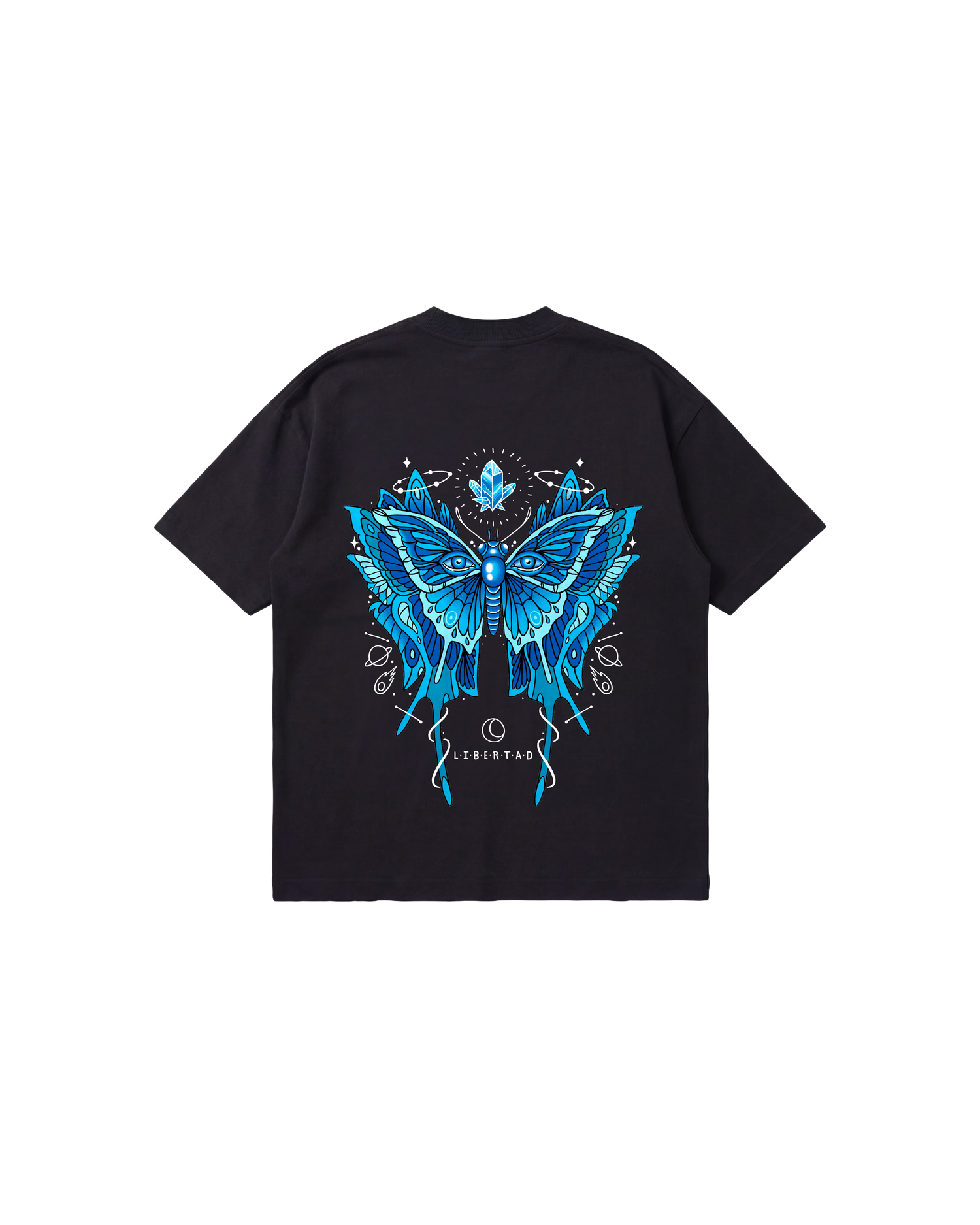Libertad Mariposa Semi Oversize 250 Negro Cubica