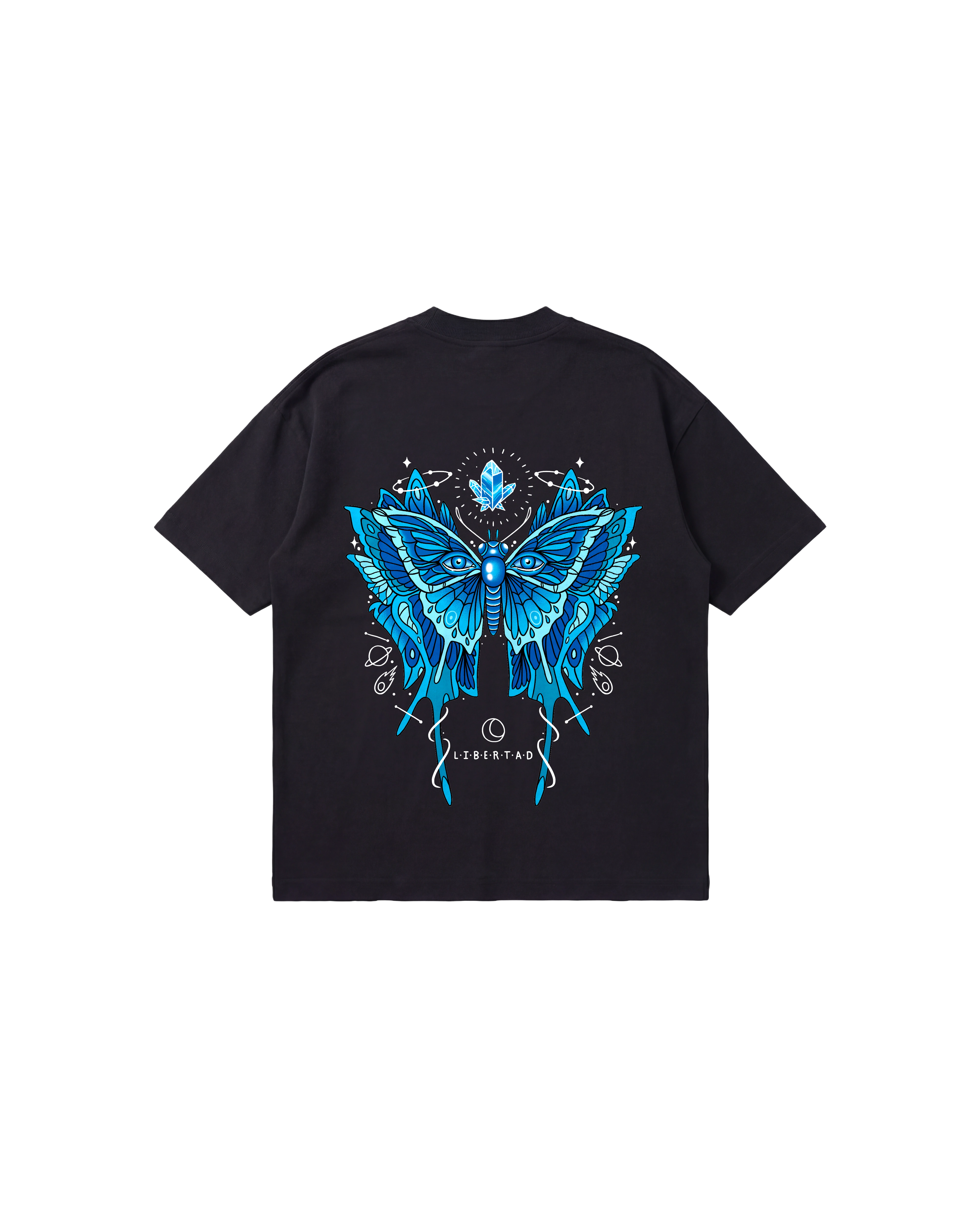 Libertad Mariposa Semi Oversize 250 Negro Cubica