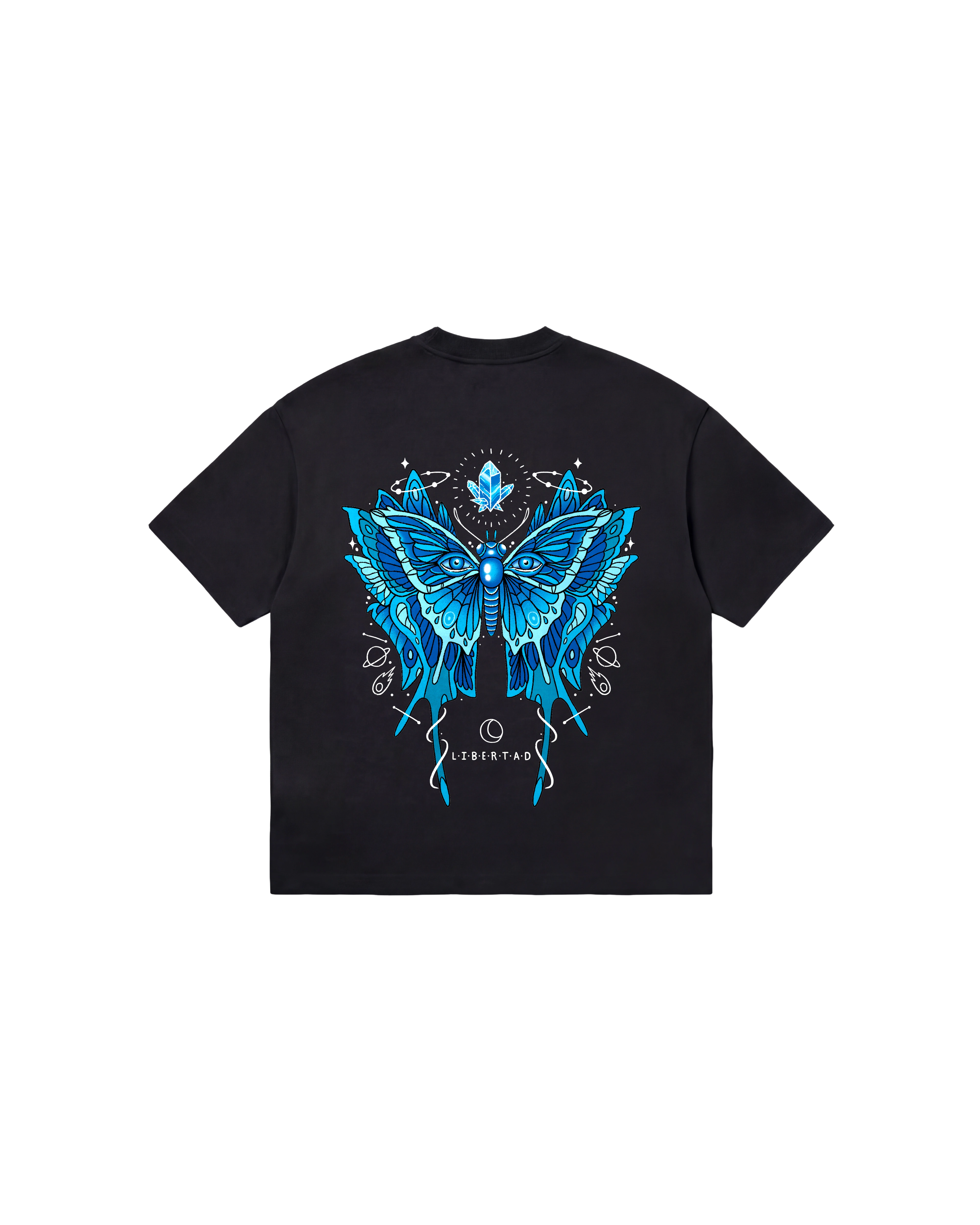 Libertad Mariposa Semi Oversize 310 Negro Cubica