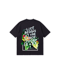 Life Begins Semi Oversize 250 Negro Cubica