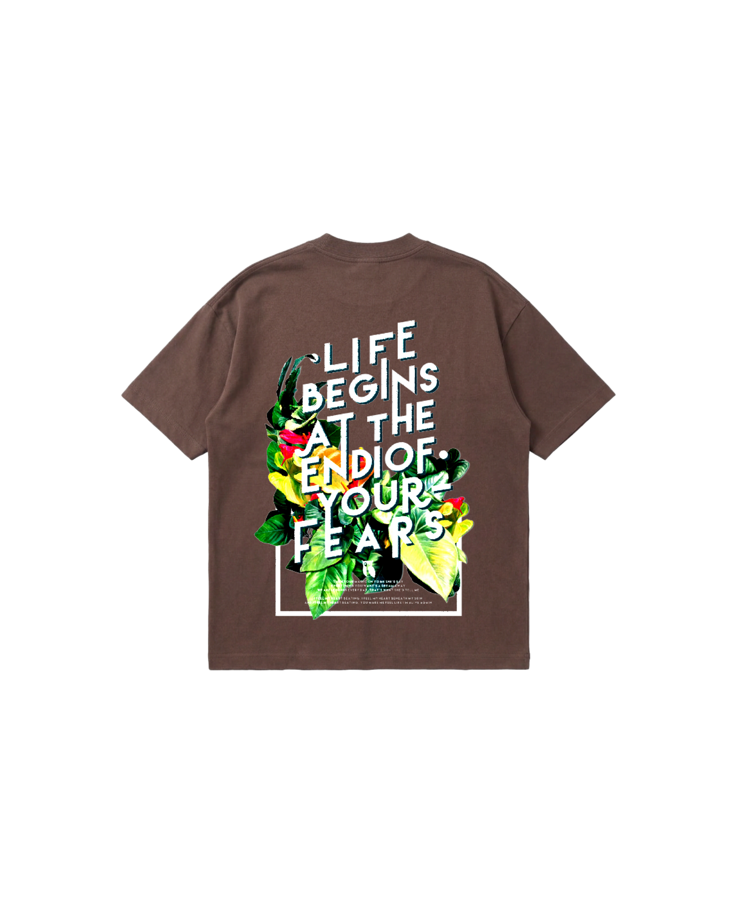 Life Begins Semi Oversize 250 Café Toffee Cubica