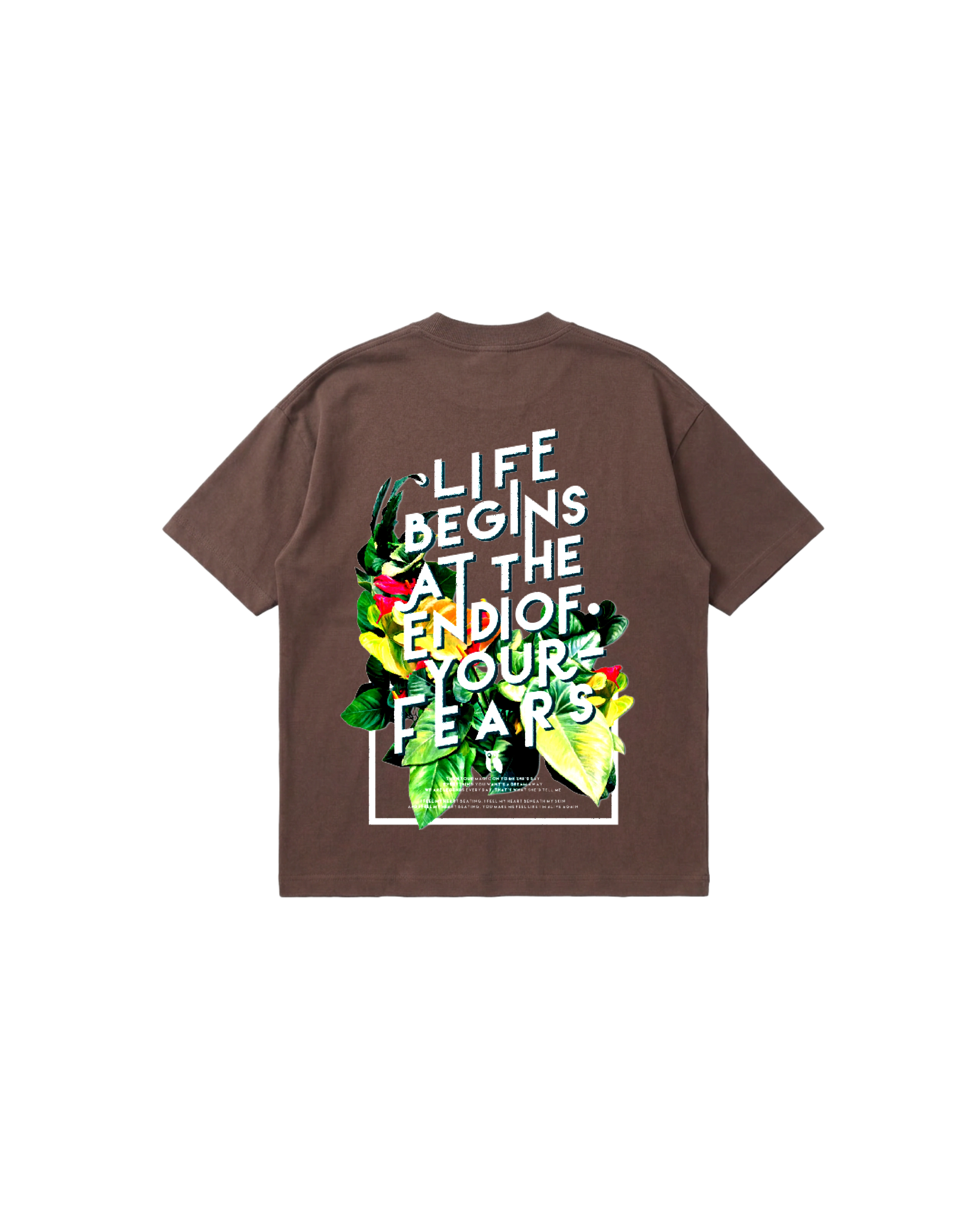 Life Begins Semi Oversize 250 Café Toffee Cubica