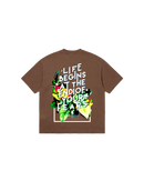 Life Begins Semi Oversize 310 Chocolate Cubica