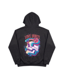 Love Hurts Hoodie 410 Negro Cubica